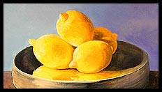 Lemons | Brian Jones - Landscape and Still Life Artist based in Mid Wales