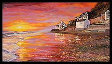 Aberdyfi Sunset | Brian Jones - Landscape and Still Life Artist based in Mid Wales
