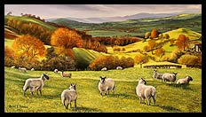 View to Garreglwyd | Brian Jones - Landscape and Still Life Artist based in Mid Wales