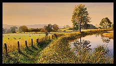 Garthmyl Canal | Brian Jones - Landscape and Still Life Artist based in Mid Wales